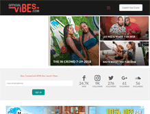 Tablet Screenshot of officialvibes.com